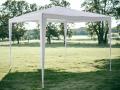 3x3 m utan sidor, vit