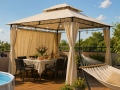 Paviljong ALTANA 3x4 m, creme