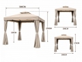 Gartenpavillon VALENCIA 3x3