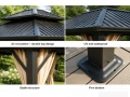 Gartenpavillon TOSCANA 3x3.65