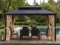 Gartenpavillon TOSCANA 3x3.65