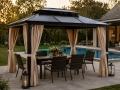 Gartenpavillon TOSCANA 3x3.65