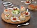Roterande serveringsset, 14 delar