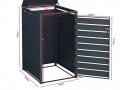 Sopkärlsskydd 60–240L x1