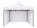 2.91x2.91 m gazebo, white