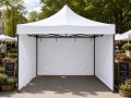 2.91x2.91 m gazebo, white