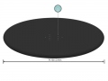 Poolskydd Ø 2,44 m