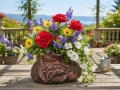 Blomkruka BAG Bronze