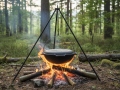 8 L Gusseisentopf Lid-Pan
