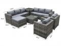 Loungesoffa 8-sits Delaila