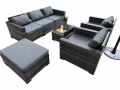 Loungesoffa 6-sits Riviera