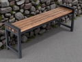 Trädgårdsbänk IRONWOOD