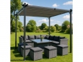 Trädgårdspaviljong PERGOLA 3x3 m