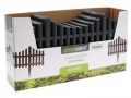 Garden Border Staket 60x32 cm, 4 st