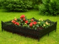 Garden Border Staket 60x32 cm, 4 st