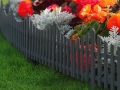 Garden Border Staket 60x32 cm, 4 st