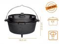3,5 l Gjutjärnsgryta Dutch-Oven