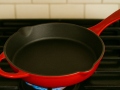 Emaljerad gjutjärn pann ⌀26 cm