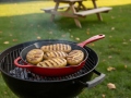 Emaljerad gjutjärn pann ⌀26 cm GRILL