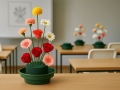 Blommigt skum CONTENITO Ø 12/8cm