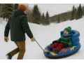 Uppblåsbar släde Flurryz Child