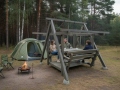 Grillpaviljong Captain John utan tak