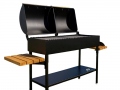 Grill med lock och hyllor Comfort Plus XL