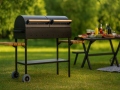 Grill med lock och hyllor Comfort Plus XL