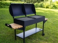 Grill med lock och hyllor Comfort Plus XL