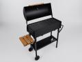 Grill med lock och hyllor Comfort Plus