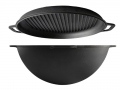 10 L Gusseisentopf Grill Lid-Pan