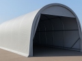Lagertält 4x9x4 m PVC610