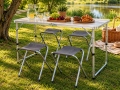 Picnic Table with 4 Stools