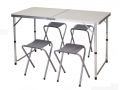 Picnic Table with 4 Stools