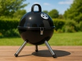 Grillboll 31 cm, svart
