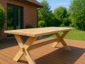 Träbord RETRO 177x75x70