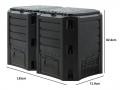 Kompostbehållare Compogreen 800 l