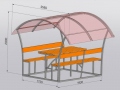 Gazebo Edelweiss 4mm