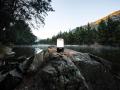 Campinglykta 360° ljud och ljus