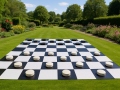 Trädgårdsspel Checkers 2,4x2,4m