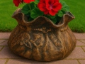 Blomkruka BAG Bronze