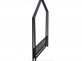 Vedställ 78x24x118 cm