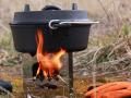 5.5 l čuguna katls Dutch-Oven