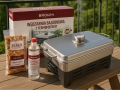 Outdoor table smoker SET