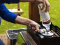 Outdoor table smoker SET