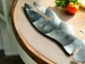 Gaffelkniv för att ta bort kött