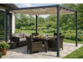 Trädgårdspaviljong PERGOLA 3x3 m