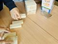 Jenga torn i trä
