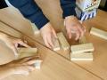 Jenga torn i trä