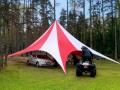 Stjärntält PVC PRO 16,8 m Ø